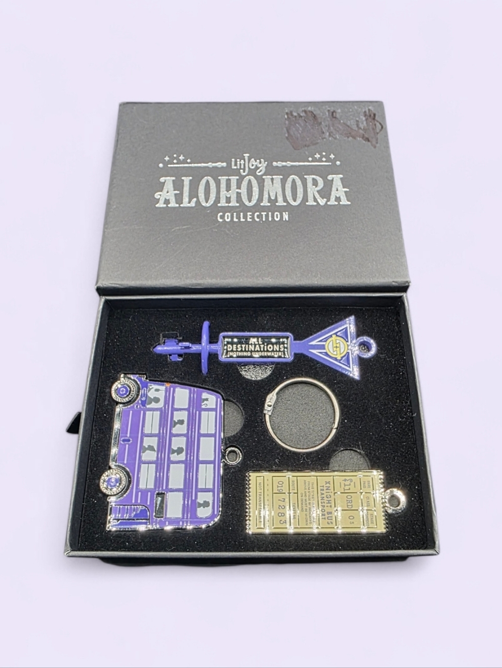 Litjoy Alohomora Collection Rescue Knight Bus/Harry Potter Purple